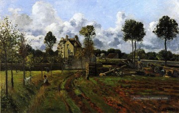  camille - paysage à pontoise Camille Pissarro
